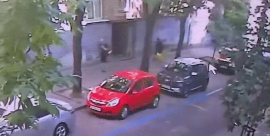 Камера фіксує вбивство Парубія вбивство Парубія