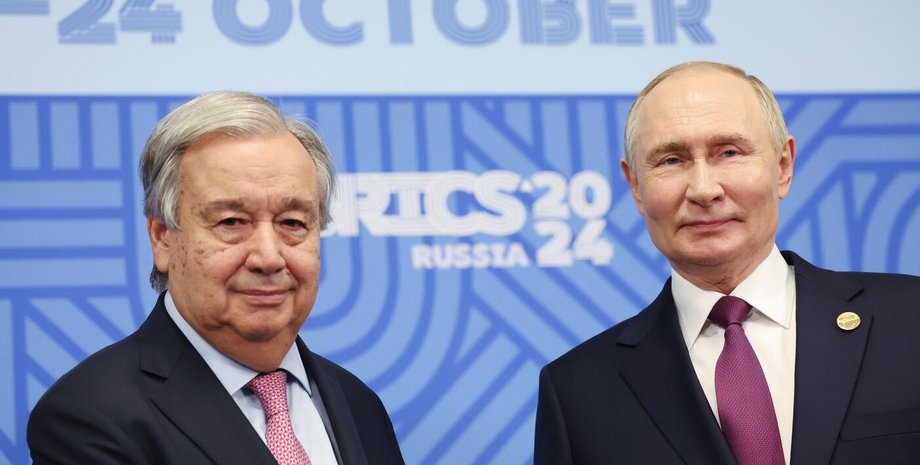 Генсек ООН и президент России