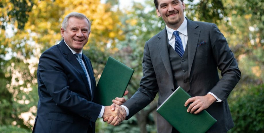 Яков Смолий и Алексей Гончарук / Фото: kmu.gov.ua