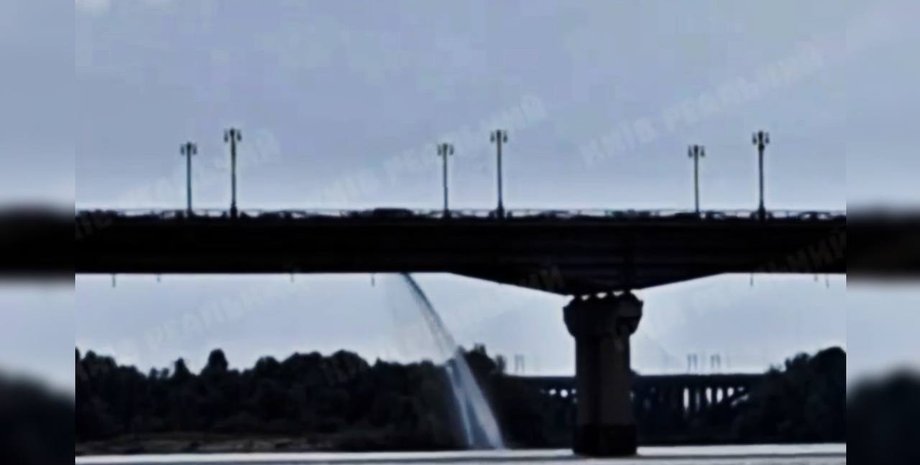 Последствия дождя в Киеве