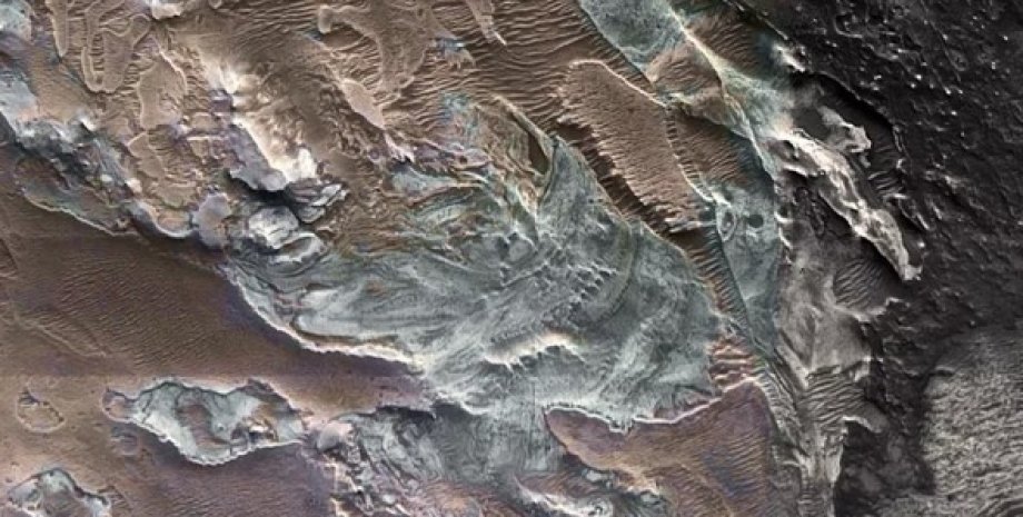 ледник, Марс