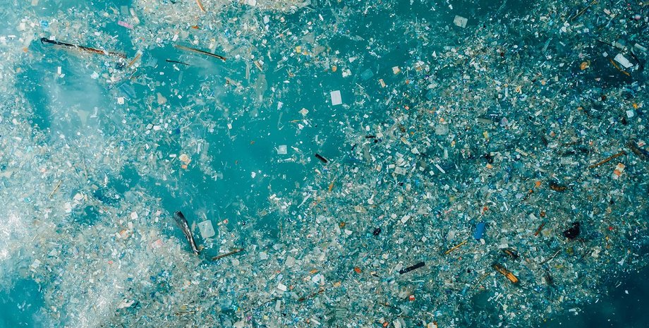 океан наночастицы пластика
