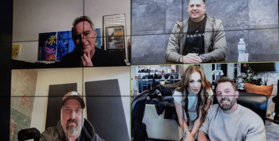 бен аффлек, дженніфер лопес, андрій єрмак запросив джей ло і бена аффлека в Україну, світові зірки підтримують Україну