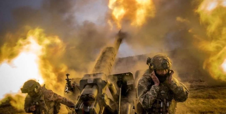 ЗСУ, артилерія, постріл гармати