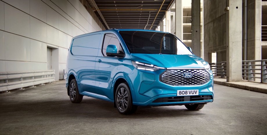 Ford E-Transit Custom, новий Ford E-Transit Custom, новий Ford Transit, Ford Transit 2023, електромобіль Ford Transit