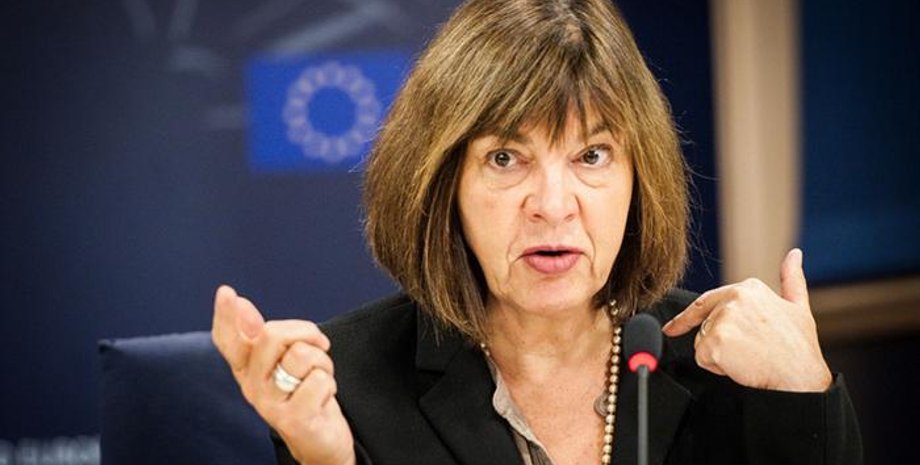 Глава фракции Зеленых в Европарламенте Ребекка Хармс / Фото: picture alliance