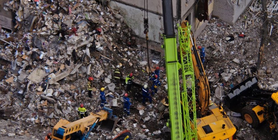 удар по києву 31 липня, пошук загиблих