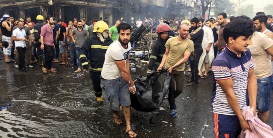 Последствия взрывов в Багдаде / Фото: twitter.com/timesofindia