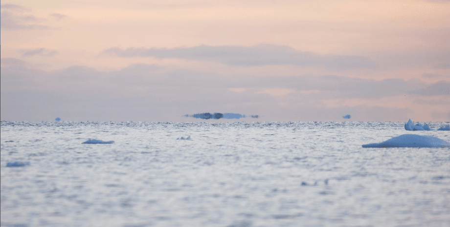 мираж в антарктиде