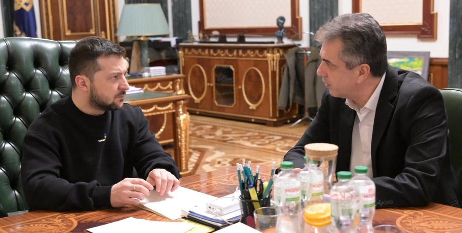 Володимир Зеленський та Елі Коен