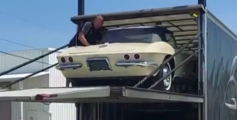 Chevrolet, Chevrolet Corvette, Авто, Автомобілі, Відео, Автовоз, Відео, США, ДТП, Курйози, Раритетні авто
