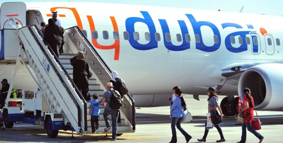 літак, flydubai, фото