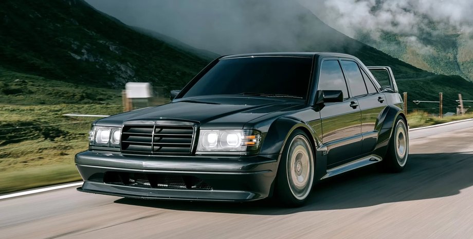 новий Мерседес 190, новий Mercedes 190, Mercedes 190, Mercedes-Benz 190, Mercedes 190 Evo, Mercedes 190 HWA EVO