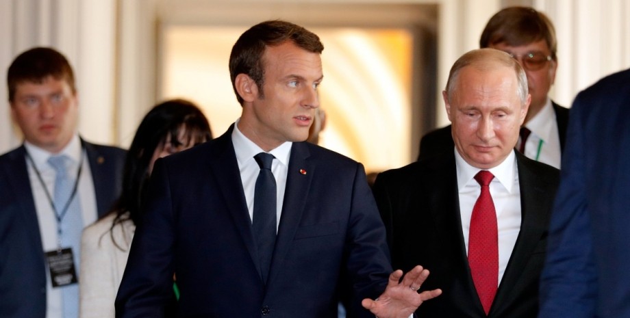 Según el líder francés, si la presencia del presidente de la Federación Rusa en ...