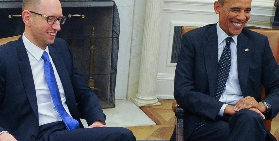 Арсений Яценюк и Барак Обама / Фото: facebook.com/yatsenyuk.arseniy