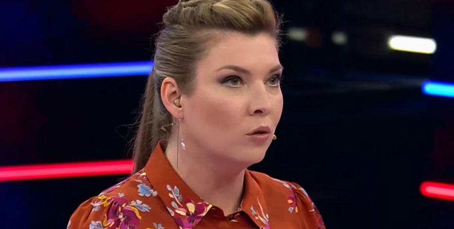 Ольга Скабєєва, пропаганда, пропагандистка, шоу, телебачення, Росія