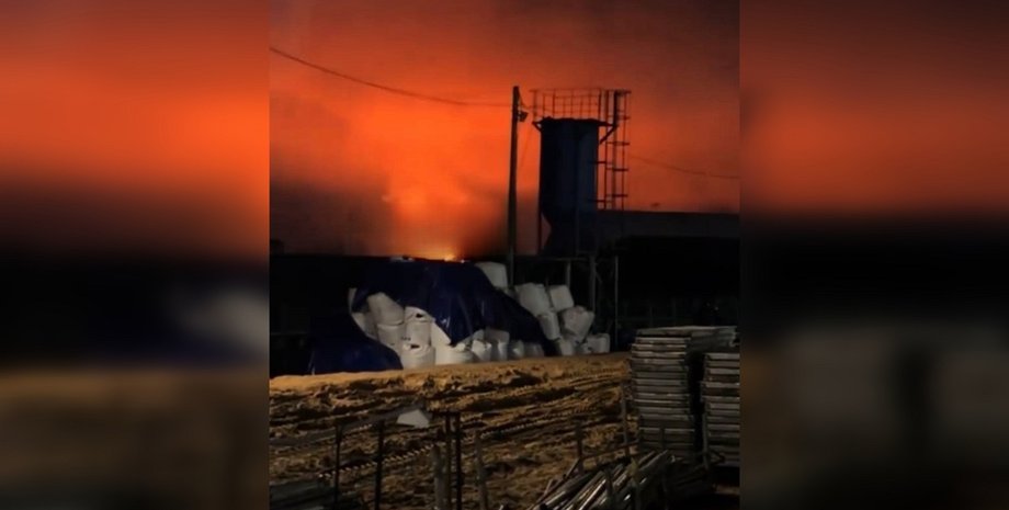 усть луга атака дронов