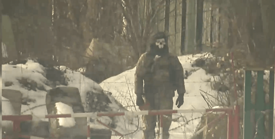 Украинский пограничник