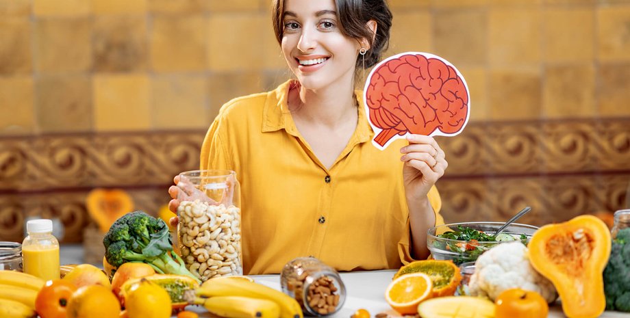 Продукты для мозга, перекус для мозга, еда для мозга