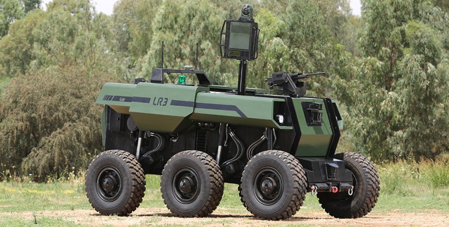 военный робот, роботы в армии, UGV Robattle LR3, беспилотные наземные машины