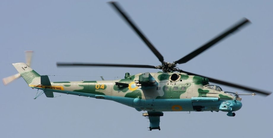ВСУ, вертолет, Ми-24, фото