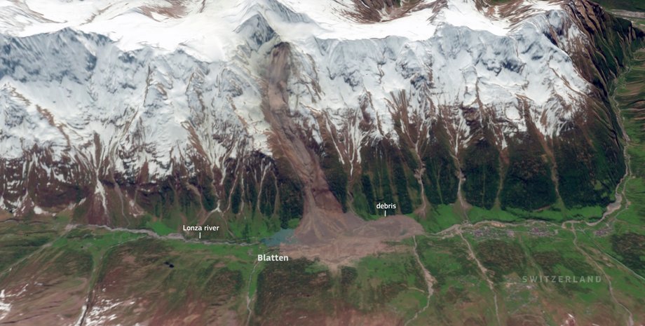 ледник в блаттене