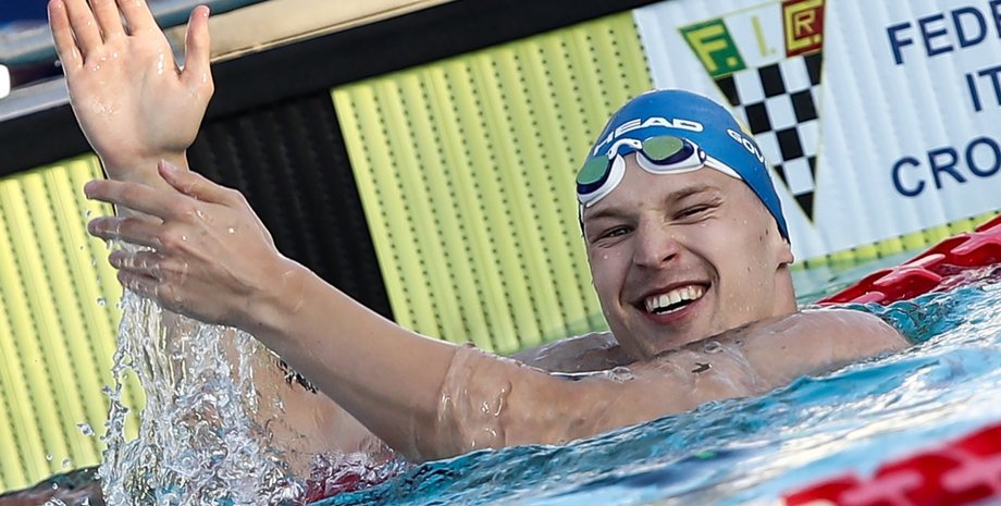 Андрій Говоров, срібло, друге місце, чемпіонат європи, плавання, плавець, друге місце в чемпіонаті, говоров