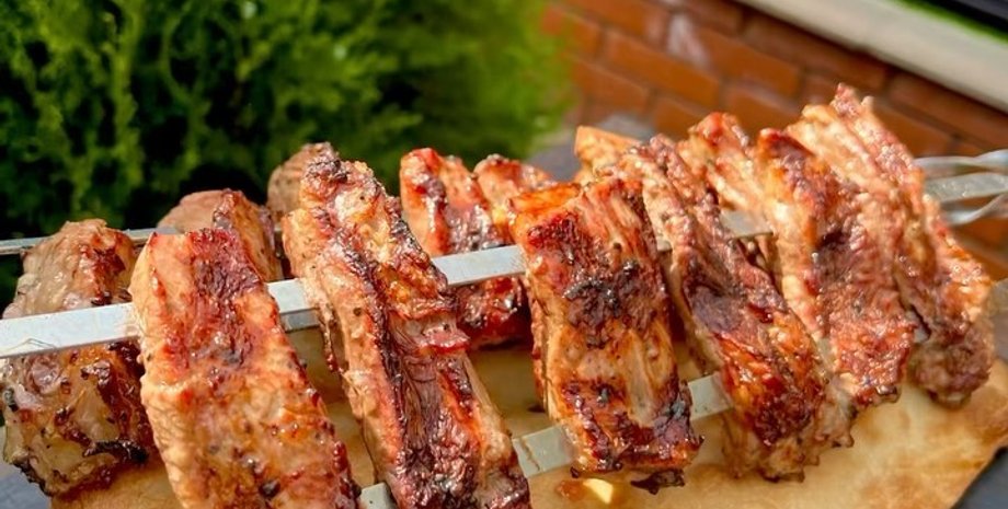 ребрышки на мангале, пикник, шашлыки, рецепт