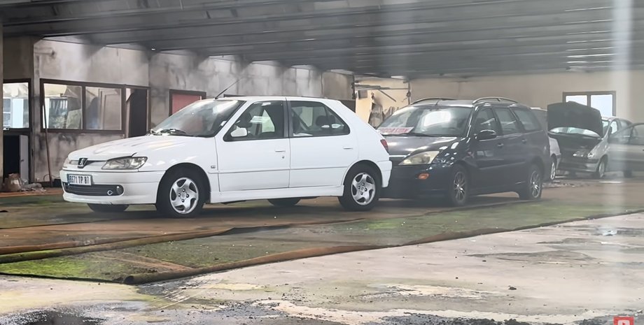 Peugeot 306, брошенные авто, автосалон Peugeot