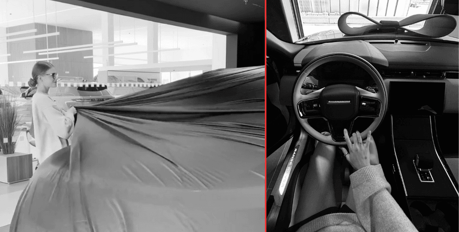 Екатерина Остапчук показала машину в подарок от мужа