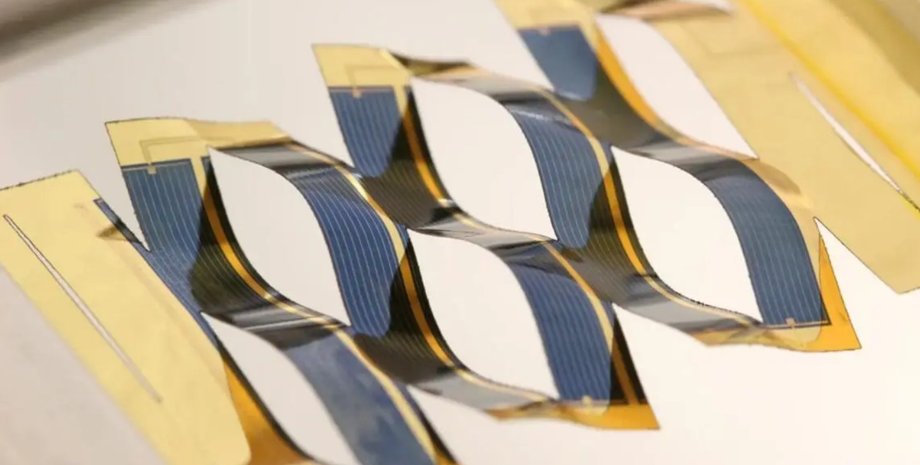 Солнечные элементы в виде киригами