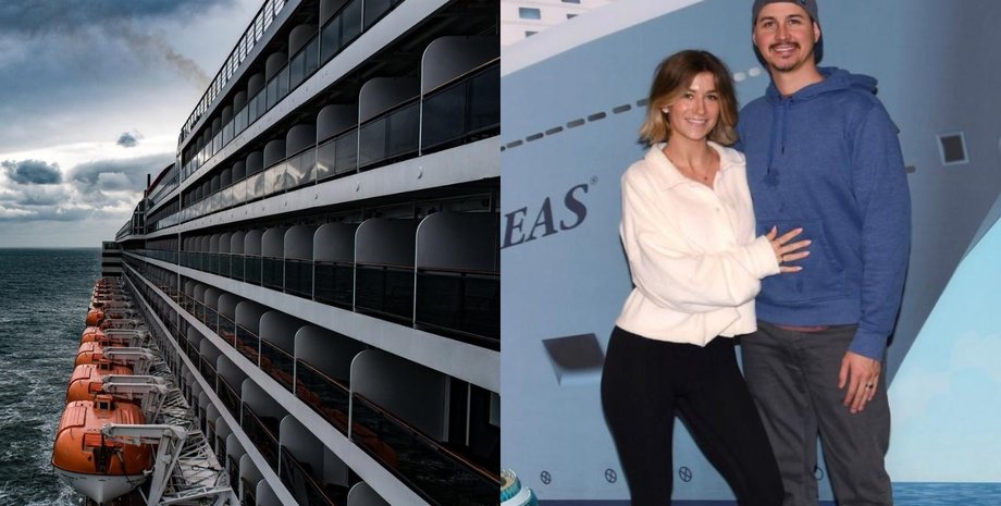 Супруги попали в шторм во время круиза, круизный лайнер, круиз, корабль мечты, годовщина свадьбы, сильный шторм, шторм,