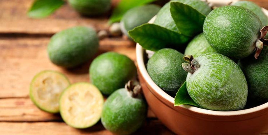 фейхоа, как есть фейхоа, что приготовить из фейхоа, какой вкус фейхоа, рецепт десерта, десерт из фейхоа