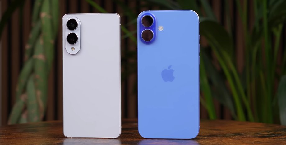 Samsung Galaxy S25 Edge проти iPhone 16 Plus