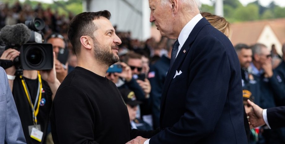 Владимир Зеленский и Джо Байден