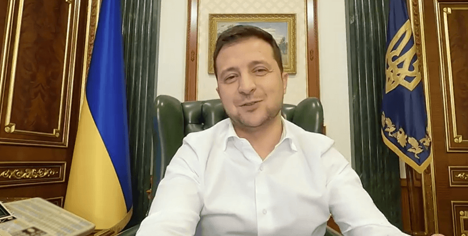 президент Зеленский видеоблог