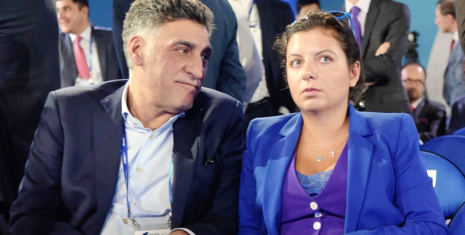 Тигран Кеосаян та Маргарита Симоньян