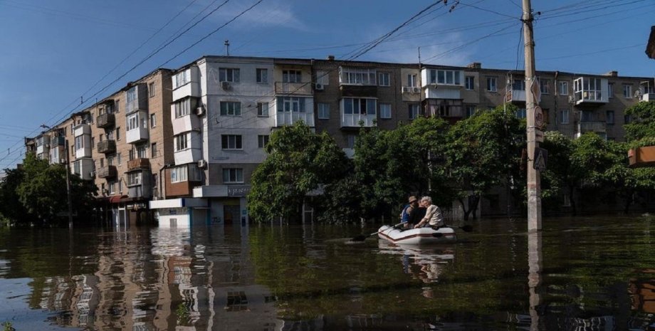 Наводнение, потоп, Херсон