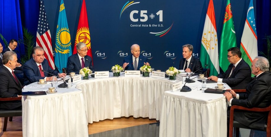 Байден, C5+1, Развал ОДКБ, Байден Центральная Азия