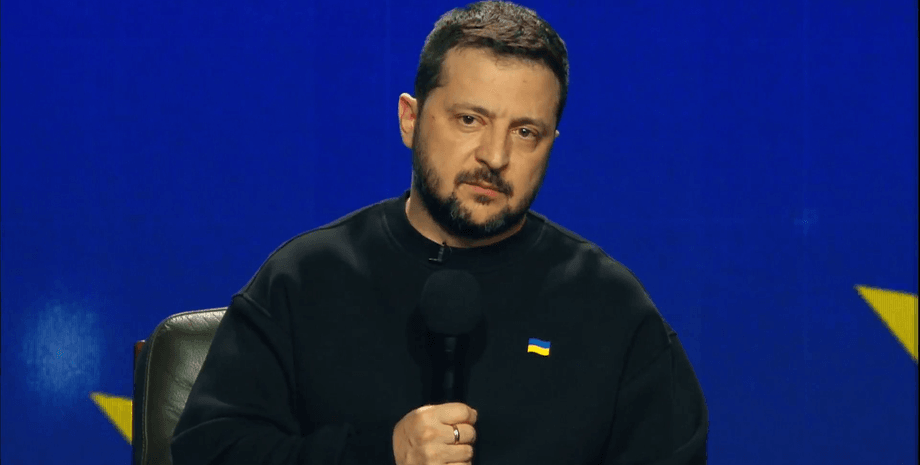 Президент Украины, Владимир Зеленский, война, ситуация на фронте, пресс-конференция, фото