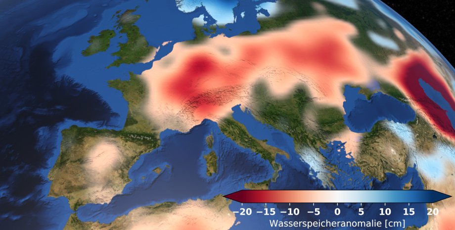 посуха Європа, посуха в Європі, вода в Європі, дефіцит води в Європі