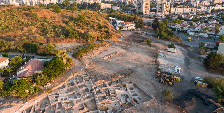 винный завод, Явне, раскопки, фото