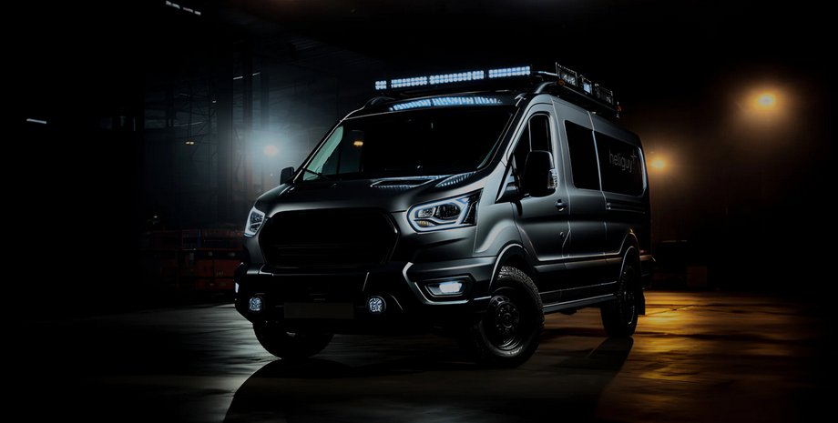 Ford Transit, пункт управления дронами