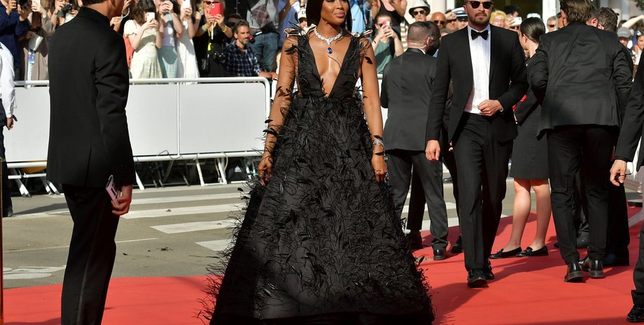 каннский кинофестиваль, канны 2022, голое платье, наоми кэмпбелл