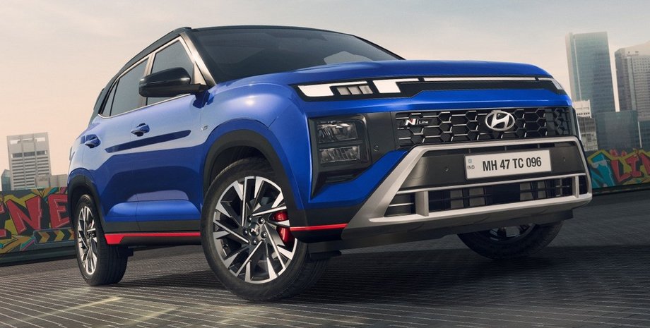 Hyundai Creta N Line, Hyundai Creta 2024, Hyundai Creta, новий Hyundai Creta N Line, кросовер Hyundai