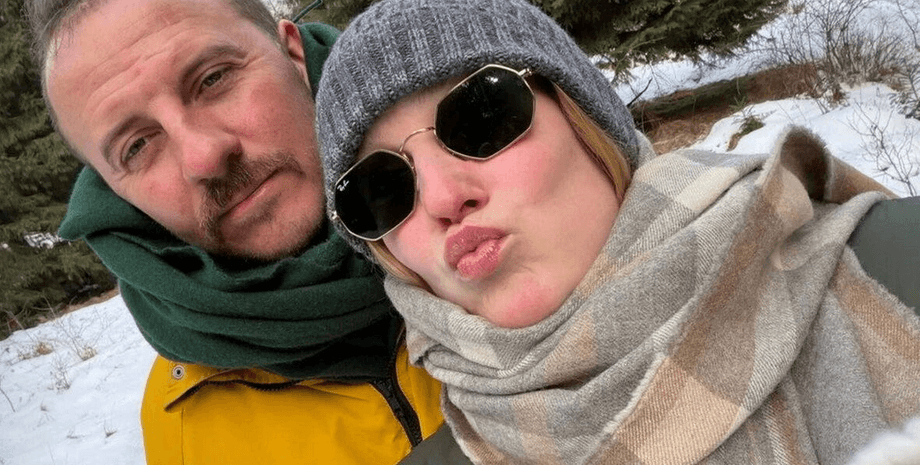 Екатерина Воскресенская с Евгением Клопотенко