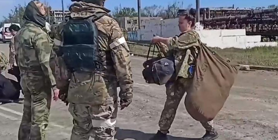 Полонені жінки з "Азовсталі"