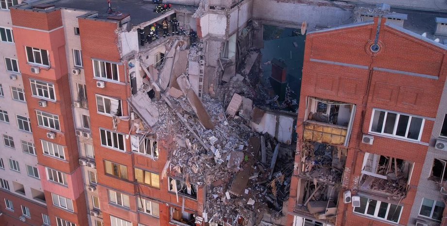 дніпро, завали, будинок, багатоповерхівка, дснс