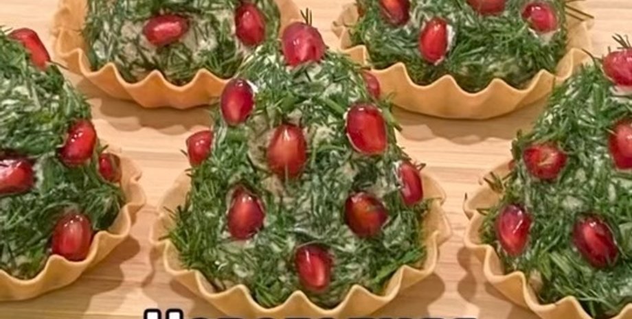 закуска елочки
