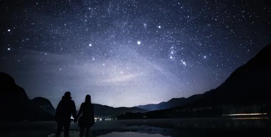 звезды, ночное небо